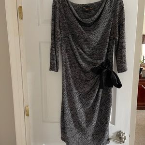 Stretchy gray/black dress